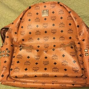 Faux MCM Backpack